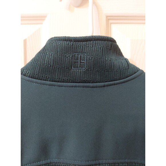 Swiss Tech Women's Front zip Jacket Teal Rain  Pockets Medium - Picture 7 of 10